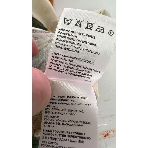 FARM Rio Green and Yellow Floral Jumpsuit - Picture 12 of 13